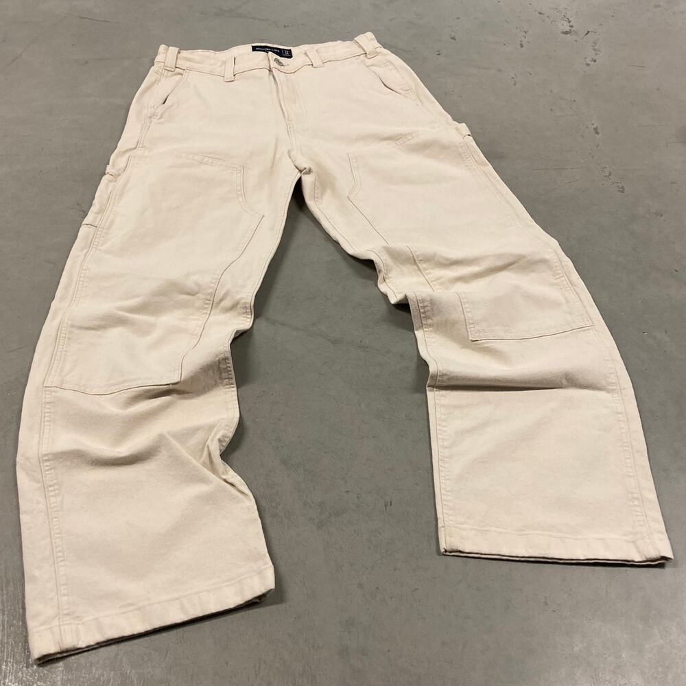 vintage baggy Y2K Abercrombie & Fitch double knee pants 32x34